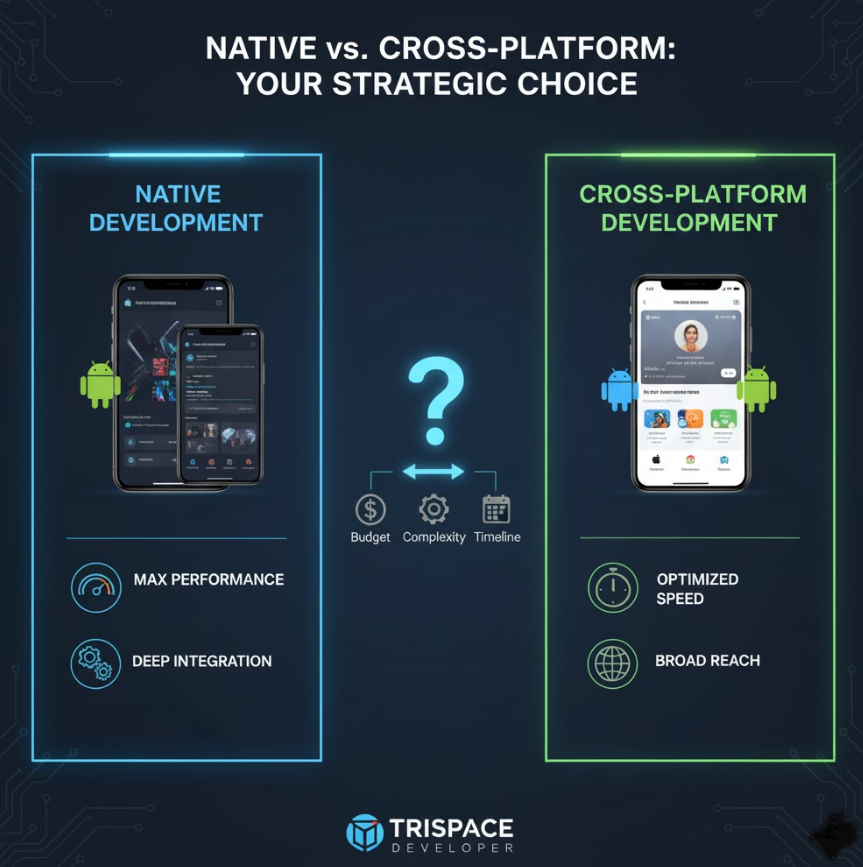 Native vs. Cross-Platform: Choosing the Right Mobile App Development Path for Your Budget and Speed